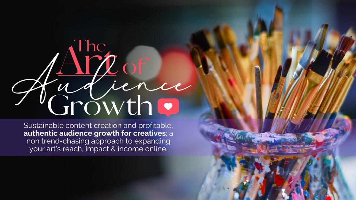 A jar of paintbrushes on an artist's desk