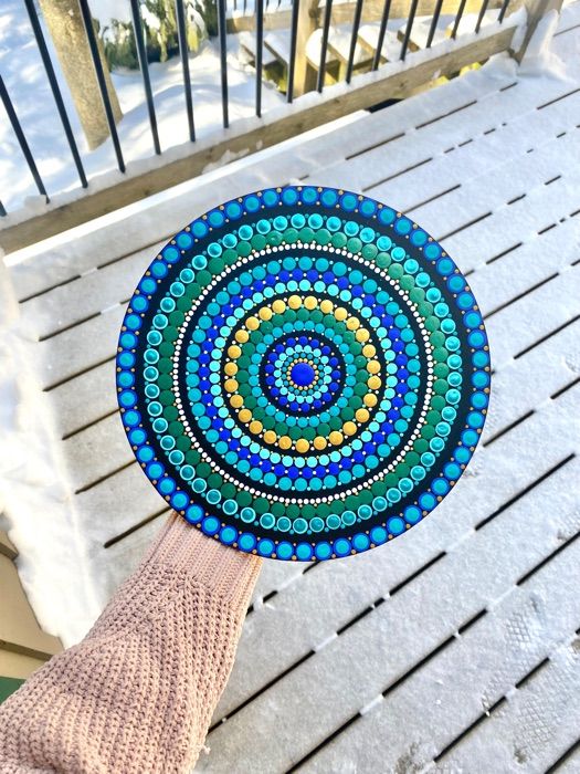 A mandala by Lauren Saunders