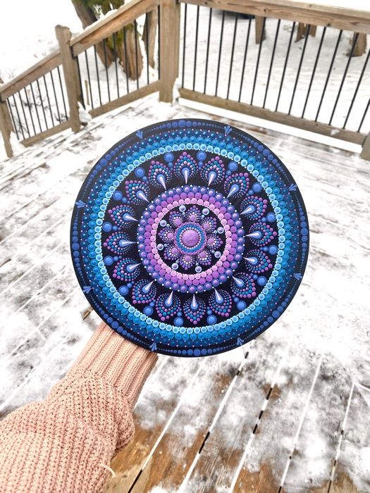 A mandala by Lauren Saunders