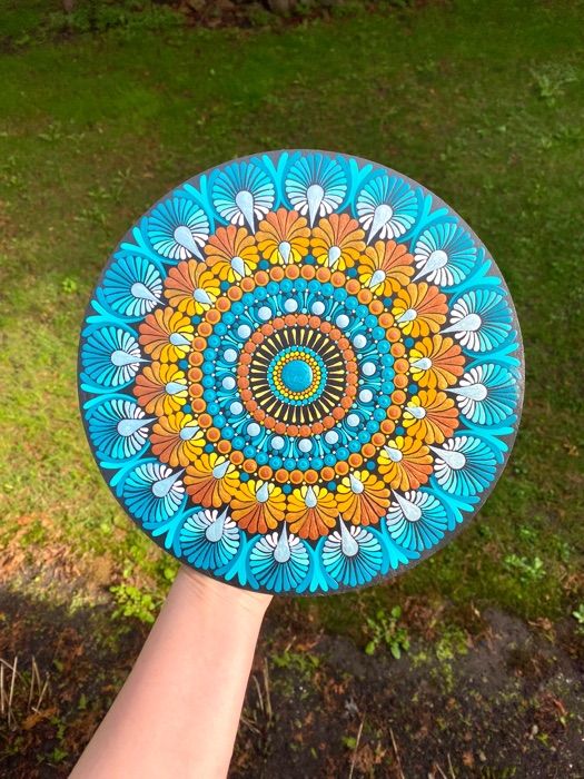 A finished mandala from Mandala Masterclass #3