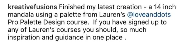 A message from a Love & Dots student