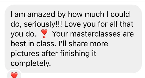 A message from a Love & Dots student