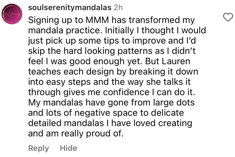 A message from a Love & Dots student