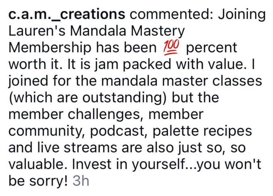 A message from a Love & Dots student