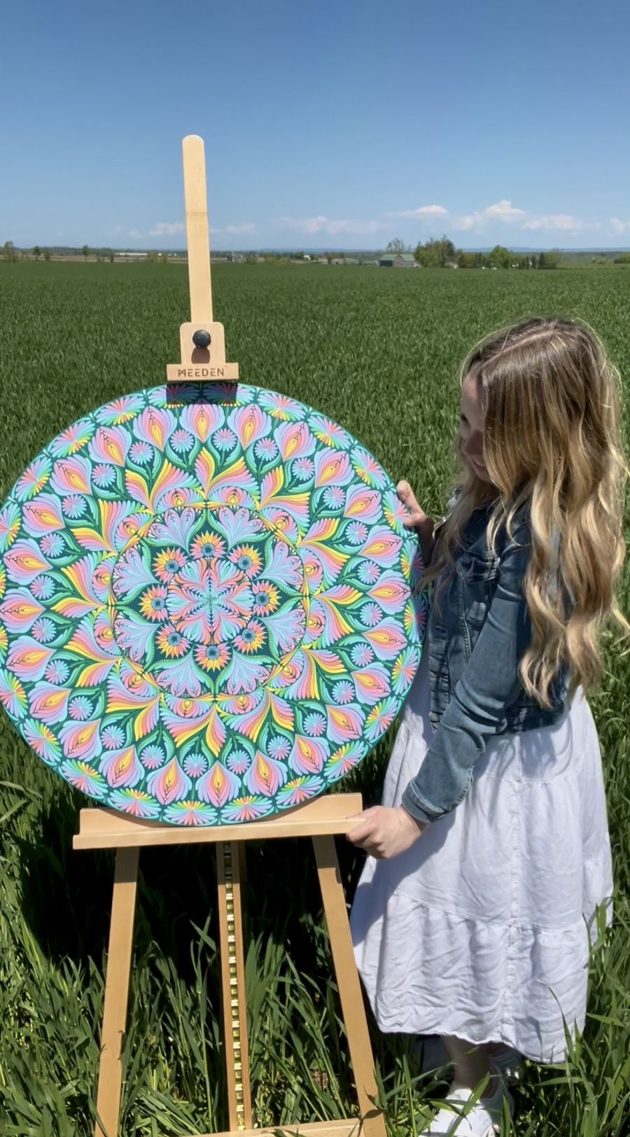 A mandala by Lauren Saunders