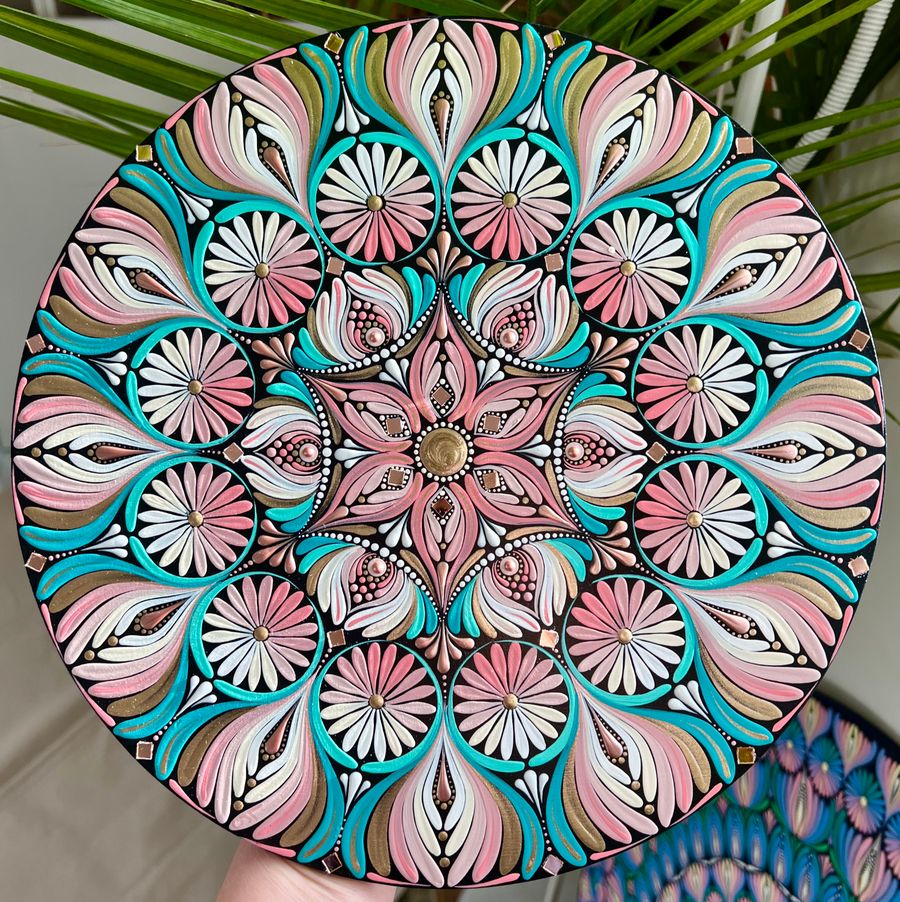 A mandala by Lauren Saunders